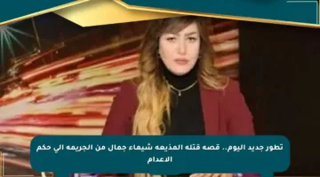 تطور جديد اليوم.. قصة قتلة المذيعة شيماء جمال من الجريمة إلى حكم الإعدام